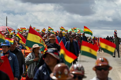 Continúan las protestas en&nbsp;Bolivia
